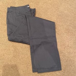 Boys lands end dress pants. dark grey. Lightly worn, like new.